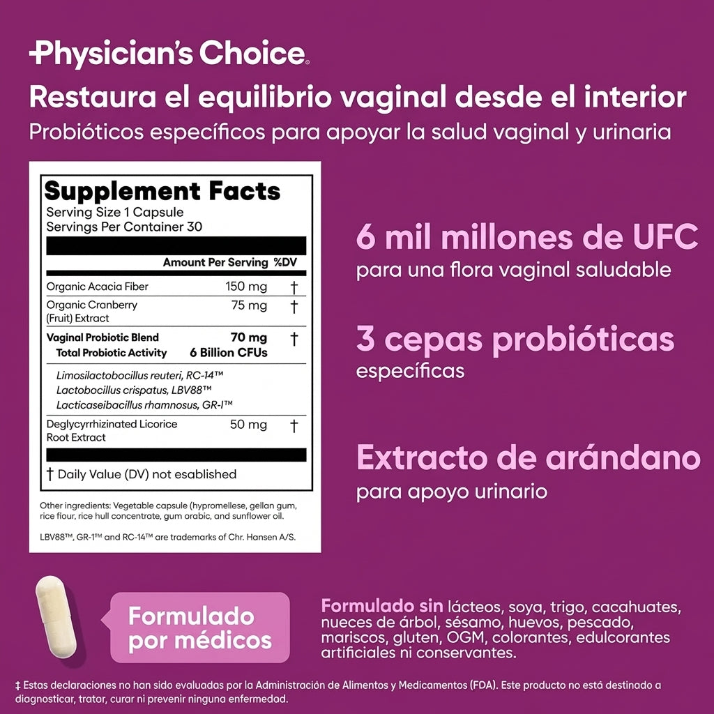 Probiótico Vaginal