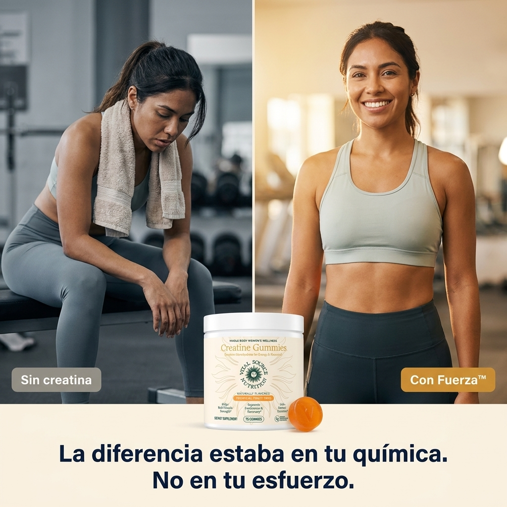 Fuerza™ Gummies de Creatina para Mujeres